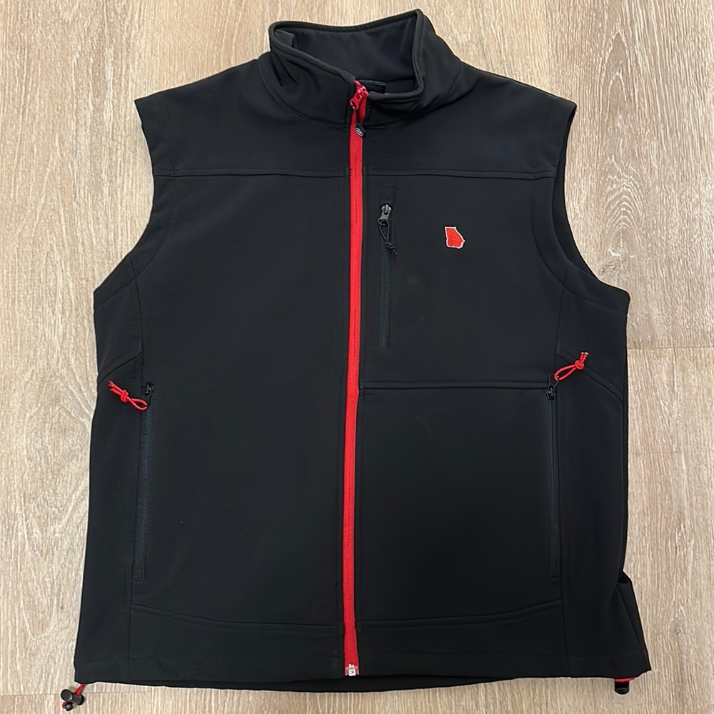 University of Georgia Black Vest by State Traditions UGA